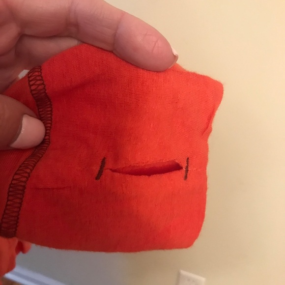 🌸Free People “Washed Red” Flowing Top - Picture 7 of 7